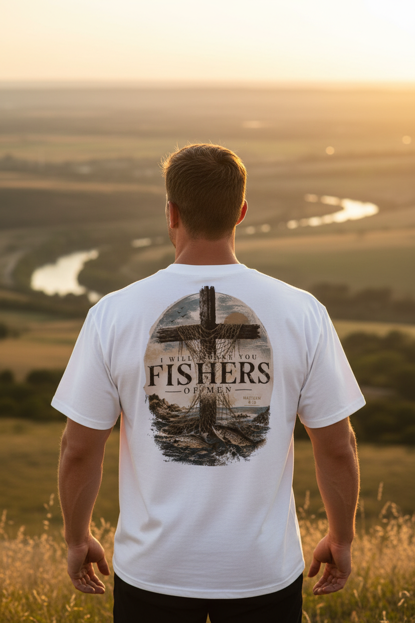 Fishers of Men - White Back