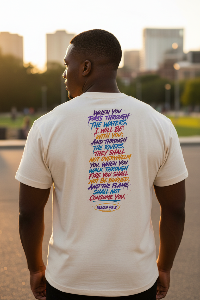 Isaiah 43:2 - White Back