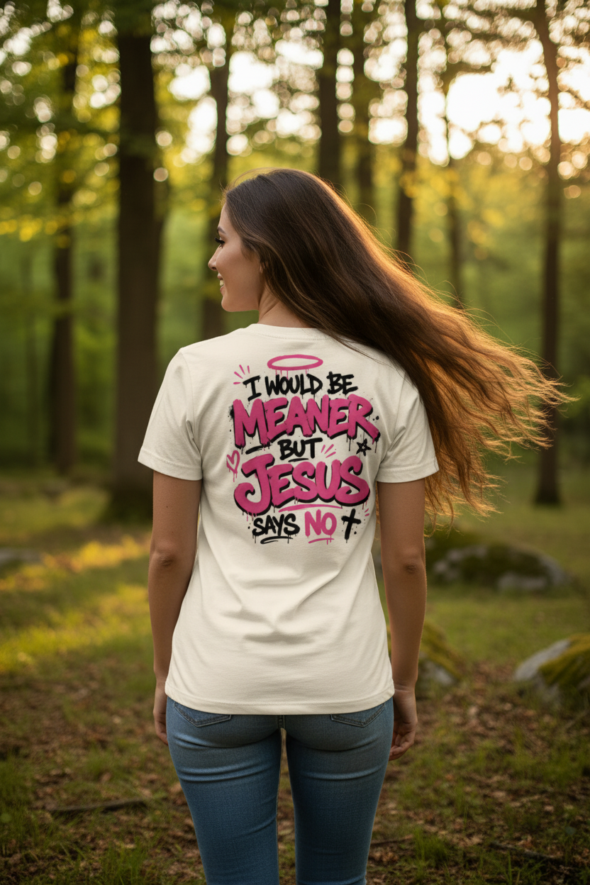 Natural tee back