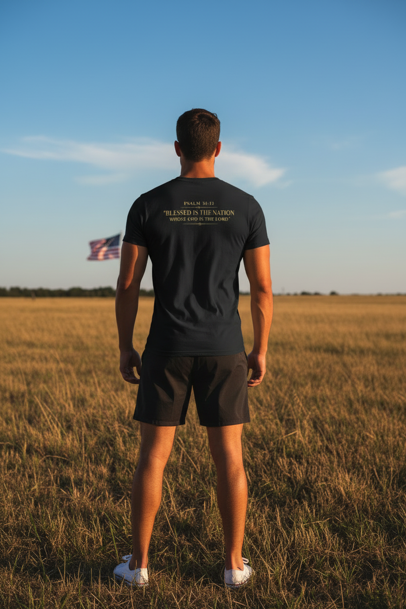 One Nation Under God - Back with scripture