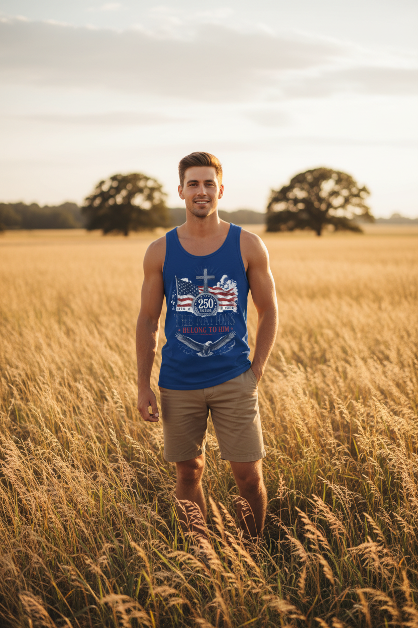 Royal blue fit model